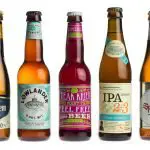 Collection of non alcoholic craft beers