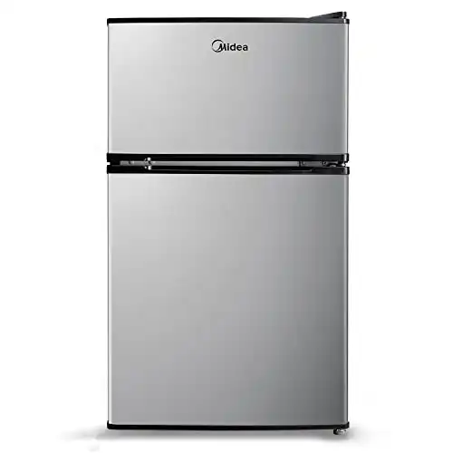 Midea WHD-113FSS1 Compact Refrigerator