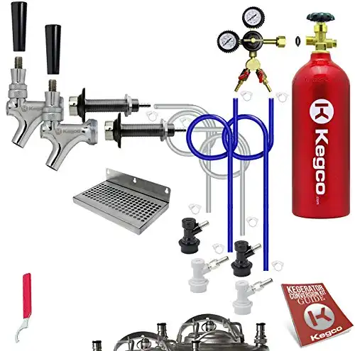 Kegco EBDHCK2-5T Deluxe Kegerator Conversion Kit