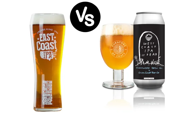 West Coast IPA vs East Coast IPA